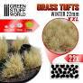 Grass TUFTS XXL - 22mm self-adhesive - WINTER 22x green stuff world